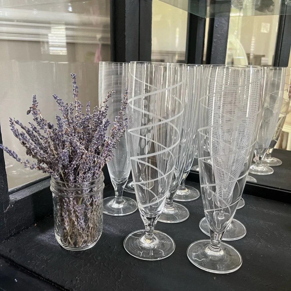 Mikasa glasses set of 8 - Picture 7 of 7